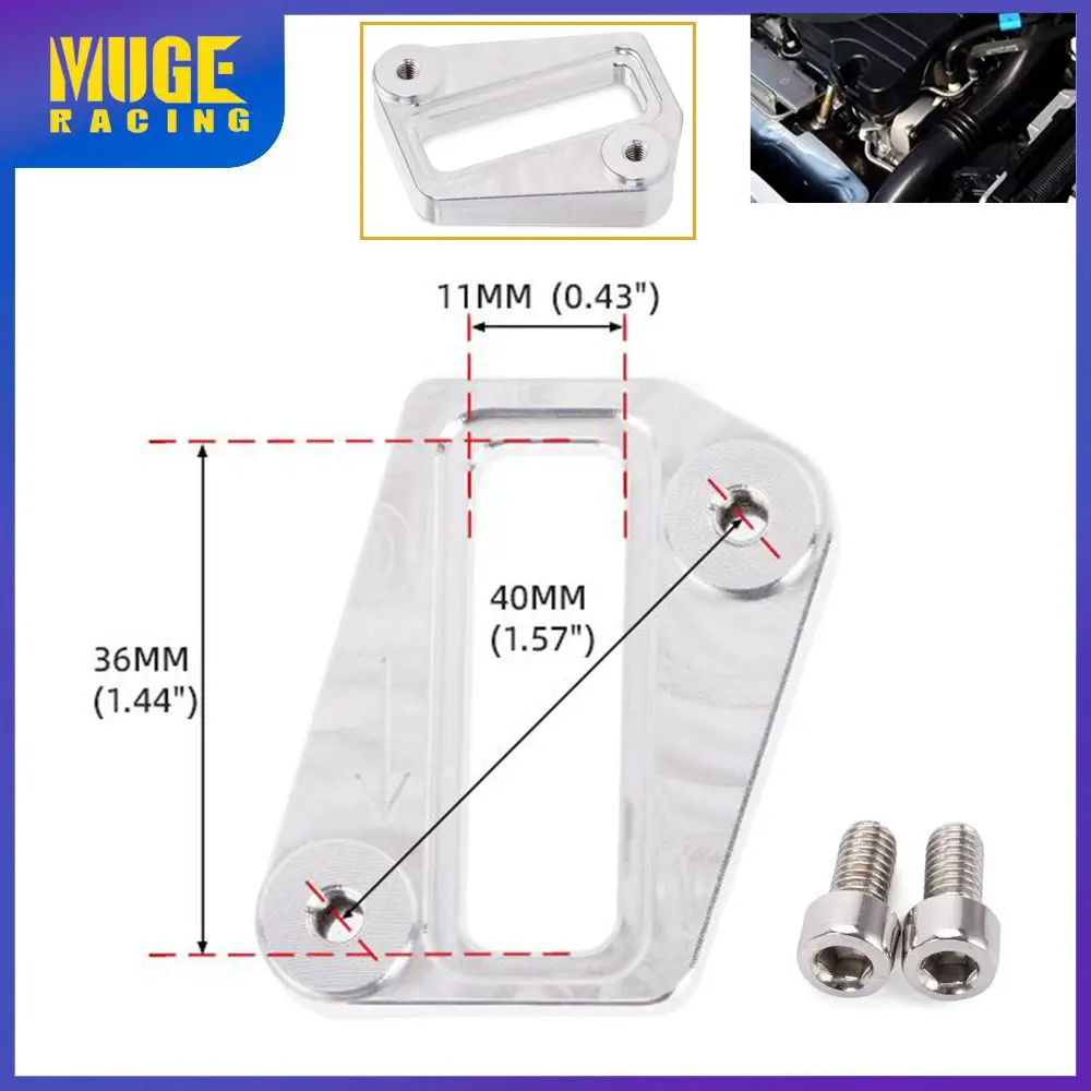 

MUGE-40mm Mass Air Flow Sensor Base Mount Weld for LS3, LS7, VW, and All GM LT Series Engine 2014-Up MAF014