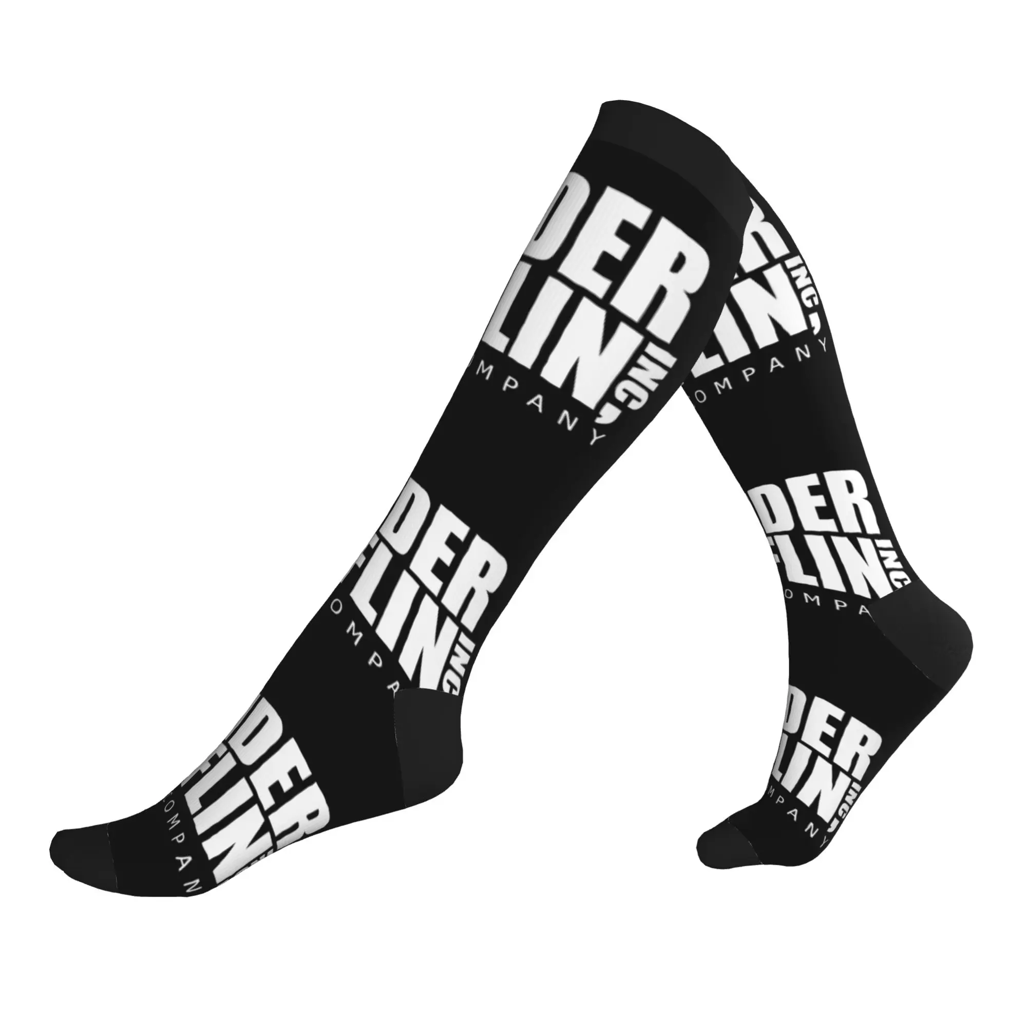 Print The Office TV Show Dunder Mifflin Paper Company Socks Men Women Stretchy Summer Autumn Winter Sports Compression Socks