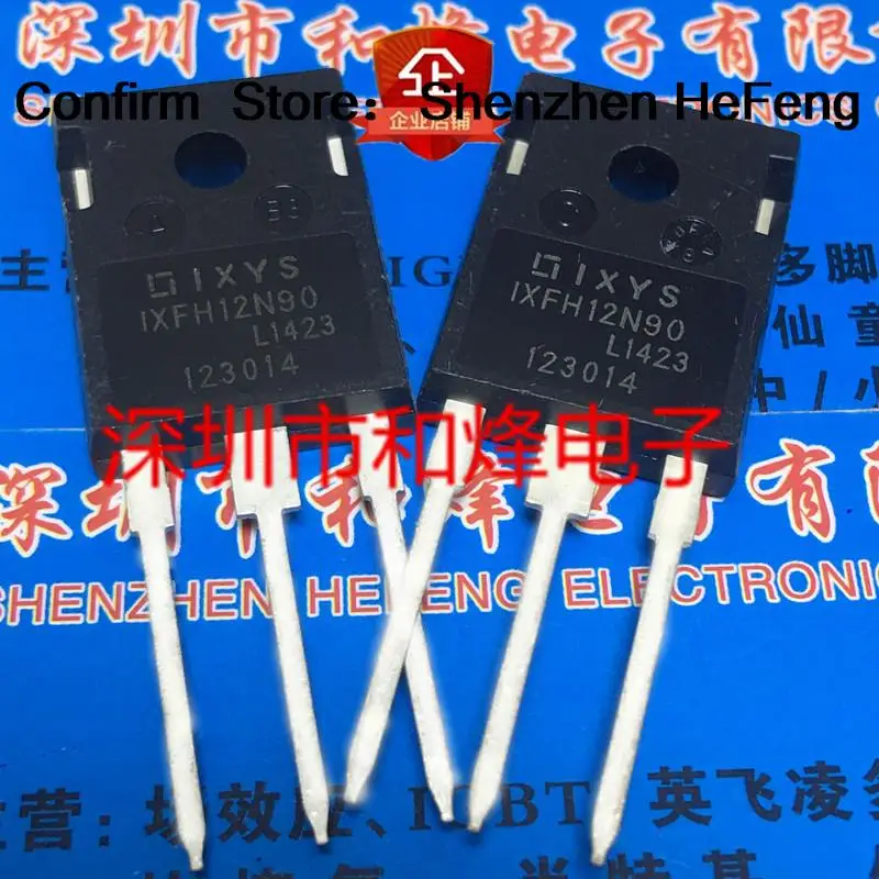 5PCS-10PCS IXFH12N90  TO-247 900V 12A   Original Best Quality 100% Test  Fast Shipping Quality