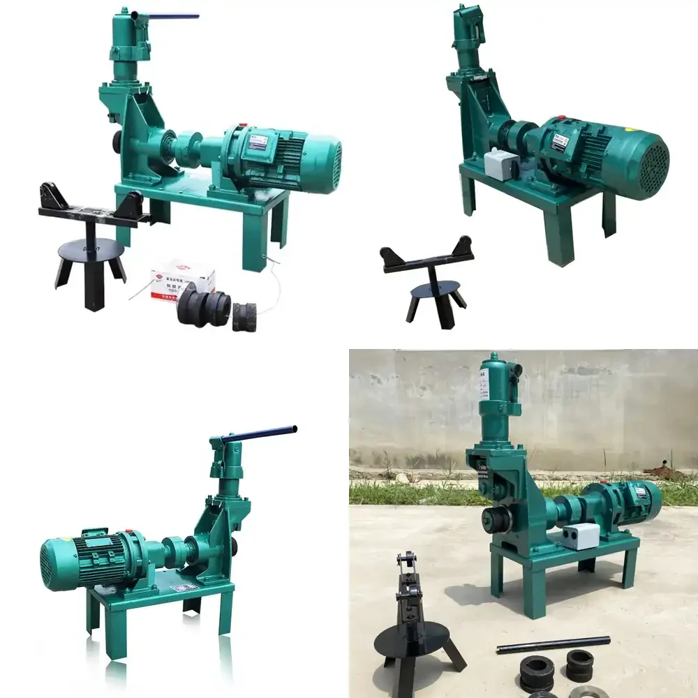 

E-work Factory Price RG76-219 Steel Pipe Rolling Groove Machine on Electric 1100W