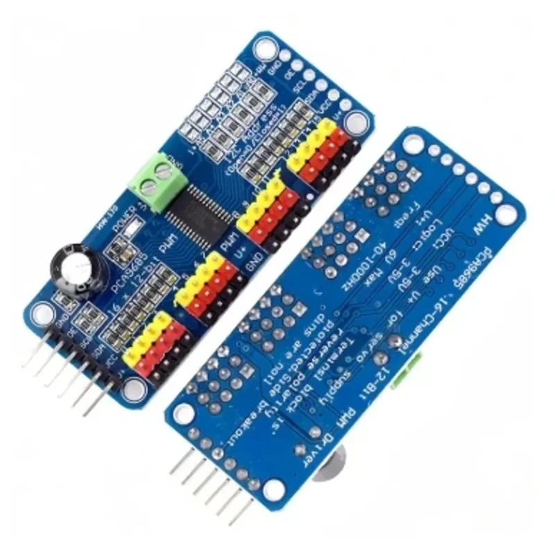 

1-10pcs PCA9685PW 16 Channel 12-Bit PWM Servo Shield Driver I2C Interface PCA9685 Module For Raspberry Pi