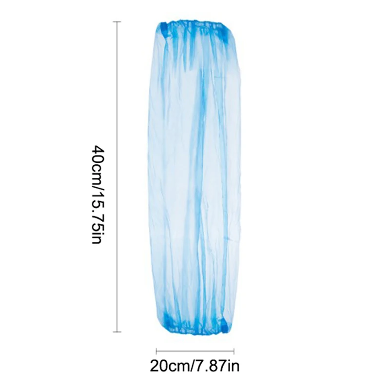 100 Pcs Disposable Sleeves Thickened PE Sleeves Plastic Sleeves Waterproof, Dust And Oil Resistant Protective Arm Sleeves