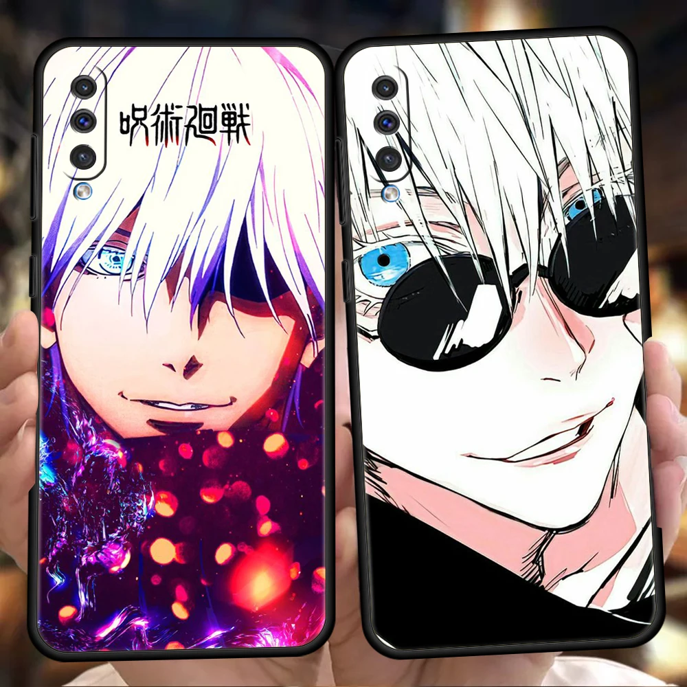 J-Jujutsu K-Kaisen Etui na telefon do Samsung Galaxy A24 A13 A53 A73 A33 A22 A12 A02 A03 A05 A70 A50 A10 A20 5G Silicone Cover Shell