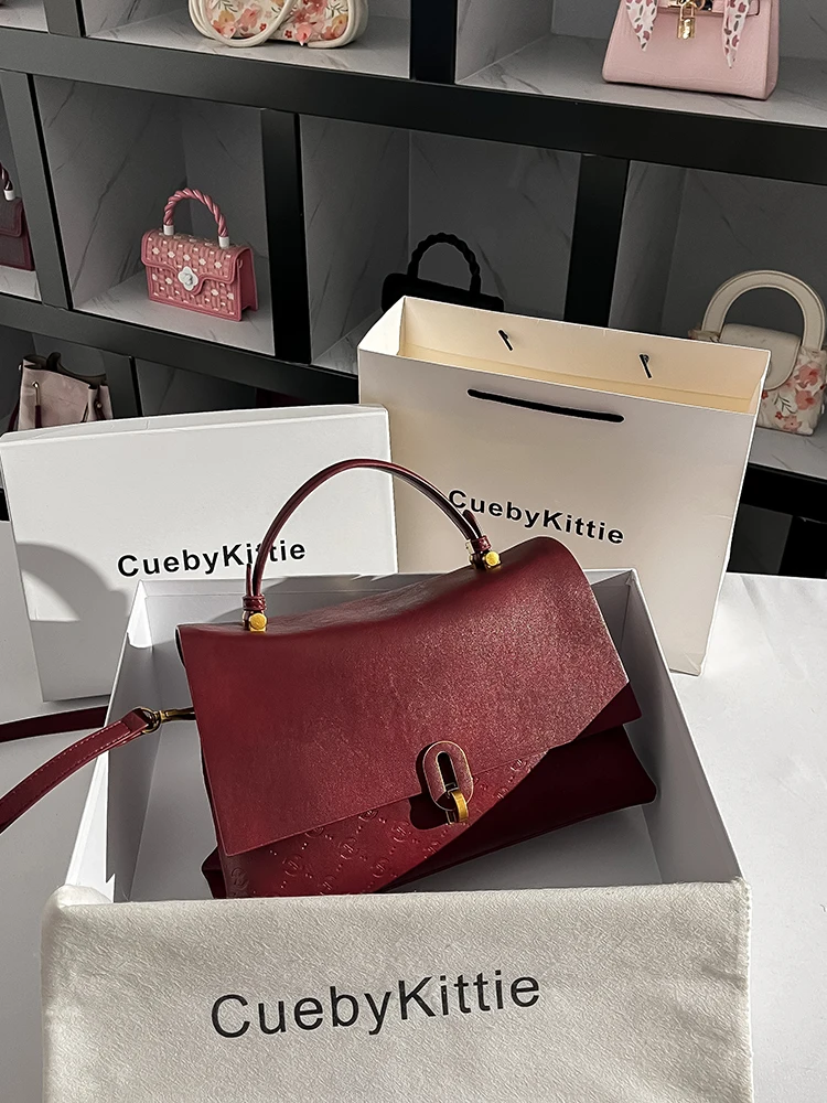 cueby-kittie-luxury-women's-tote-bag-embossed-leather-single-shoulder-crossbody-bag-stylish-maternaty-bag-for-casual-use