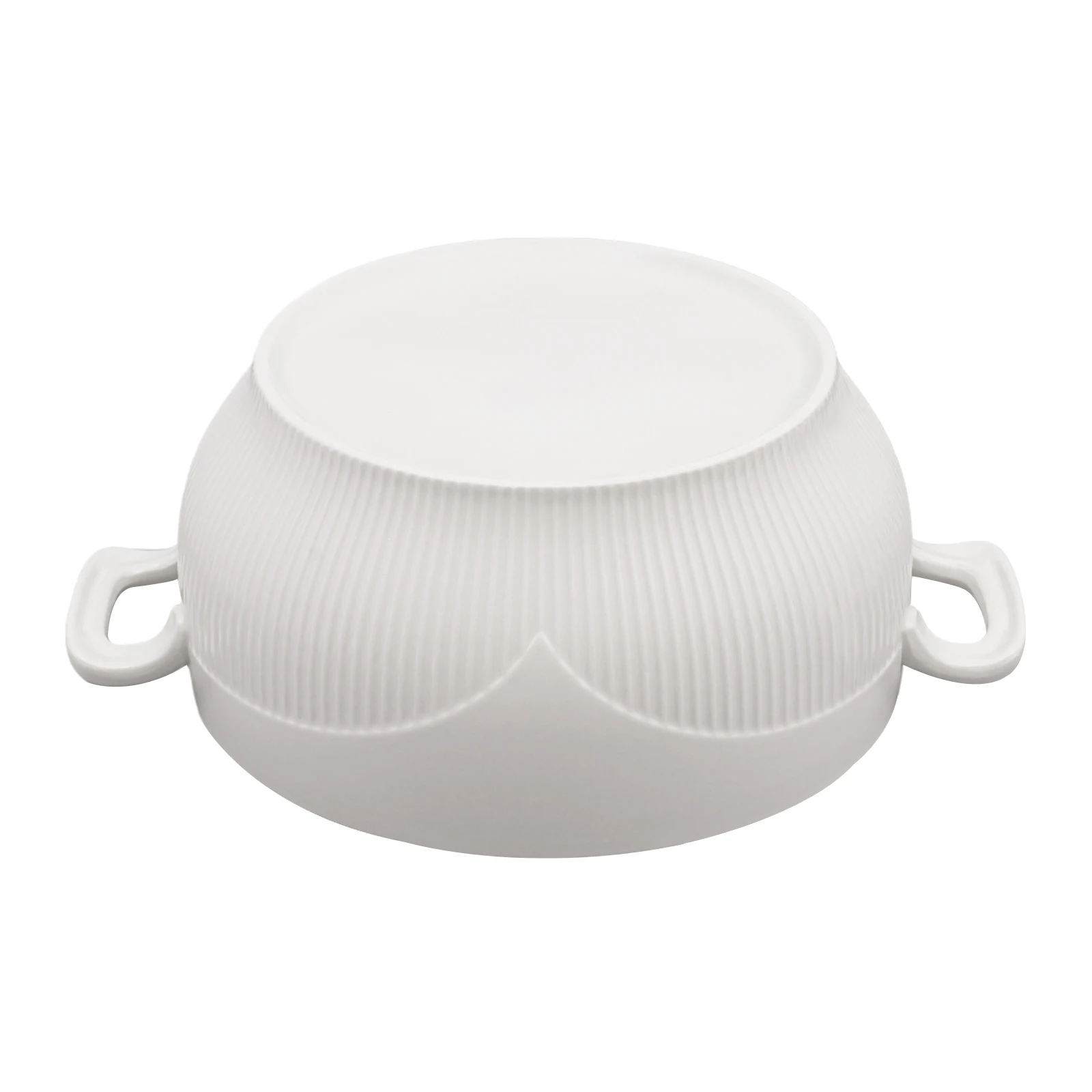 25*13.5cm1500ml Ceramic Soup Tureen Porcelain Serving Soup Tureen with Practical Soup Ladle Ceramic Glass