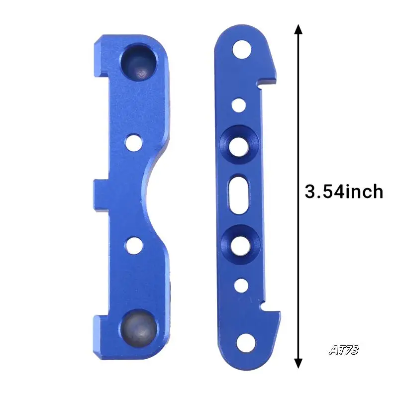 Soporte de suspensión inferior trasera de Metal para Arrma 1/5 KRATON 8S Outcast 8S RC, piezas de mejora de coche, accesorios, 2 uds.