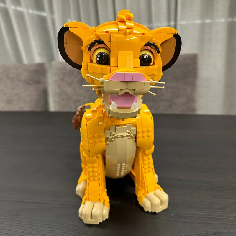 Nuevo Set de Bloques de Construcción del Rey León 2026, Modelo 43247, Rompecabezas de Ladrillos, Figuras de Animales, Juguetes para Niños y Adultos, Regalos de Cumpleaños y Navidad