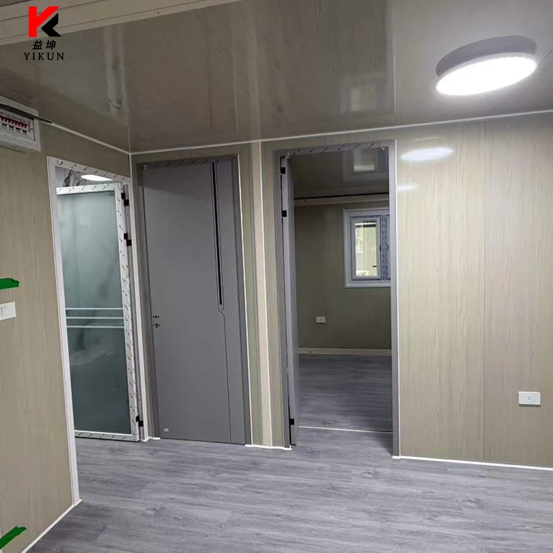 China  Made 20ft 40ft Galvanized Steel Waterproof Prefab Luxury Tiny Home Expandable Container Office Building House