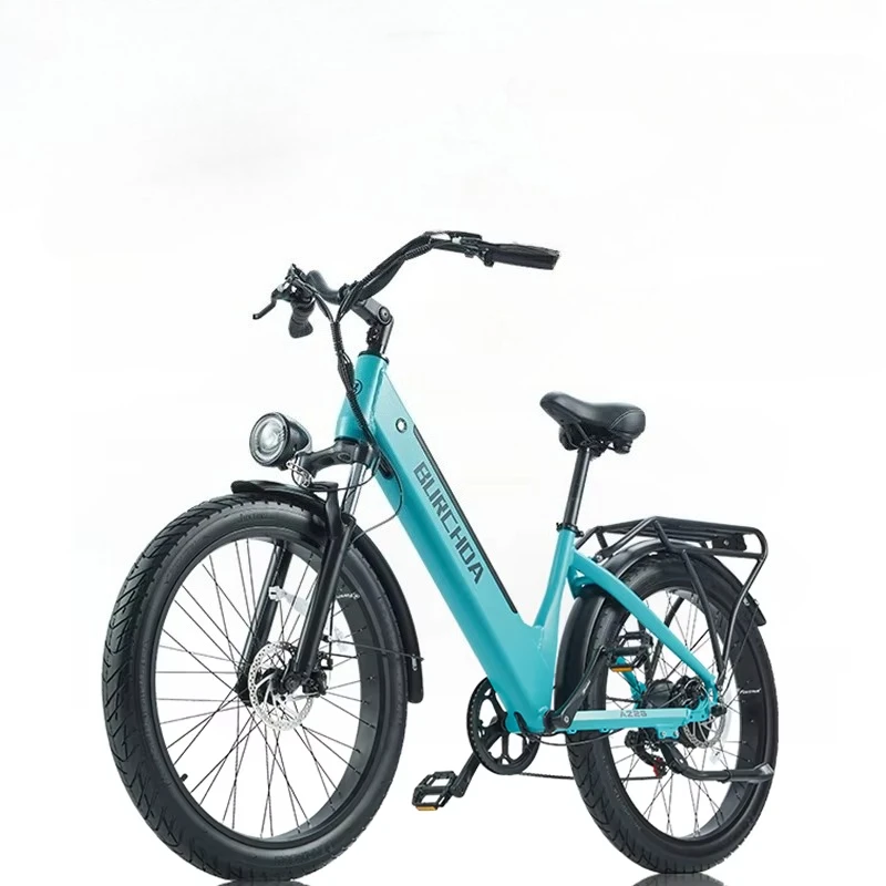 #￥forEU Ship BURCHDA AZ26 1000W ElectricBike 45KM/HHigh-SpeedFat Tire Ebike 26InchMountain CityCommuter 48V 20Ah Lithium Battery