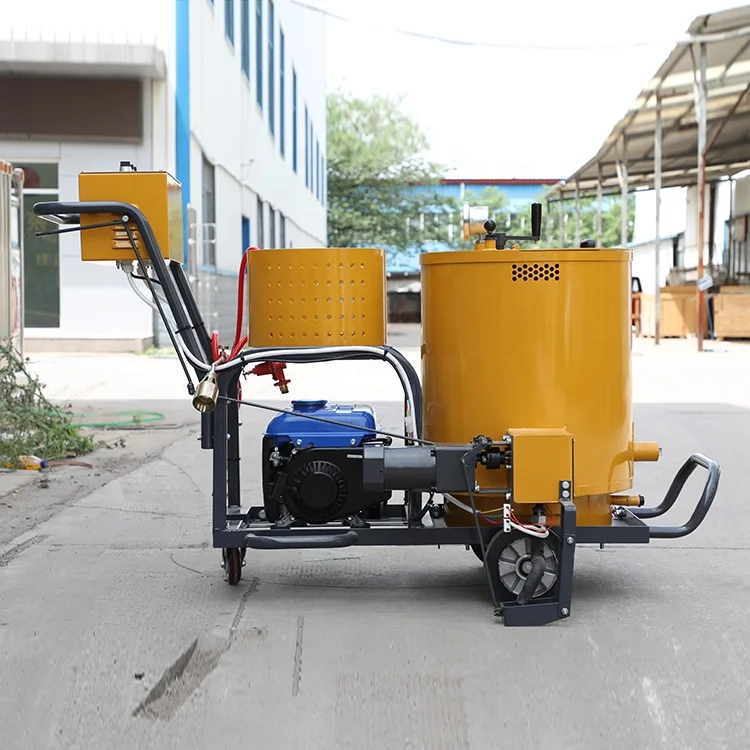 Road Asphalt Grouting Machine Pavement Crack Sealing Unit Driveway Maintenance 115L Dual Heating System Fast Operation Custom