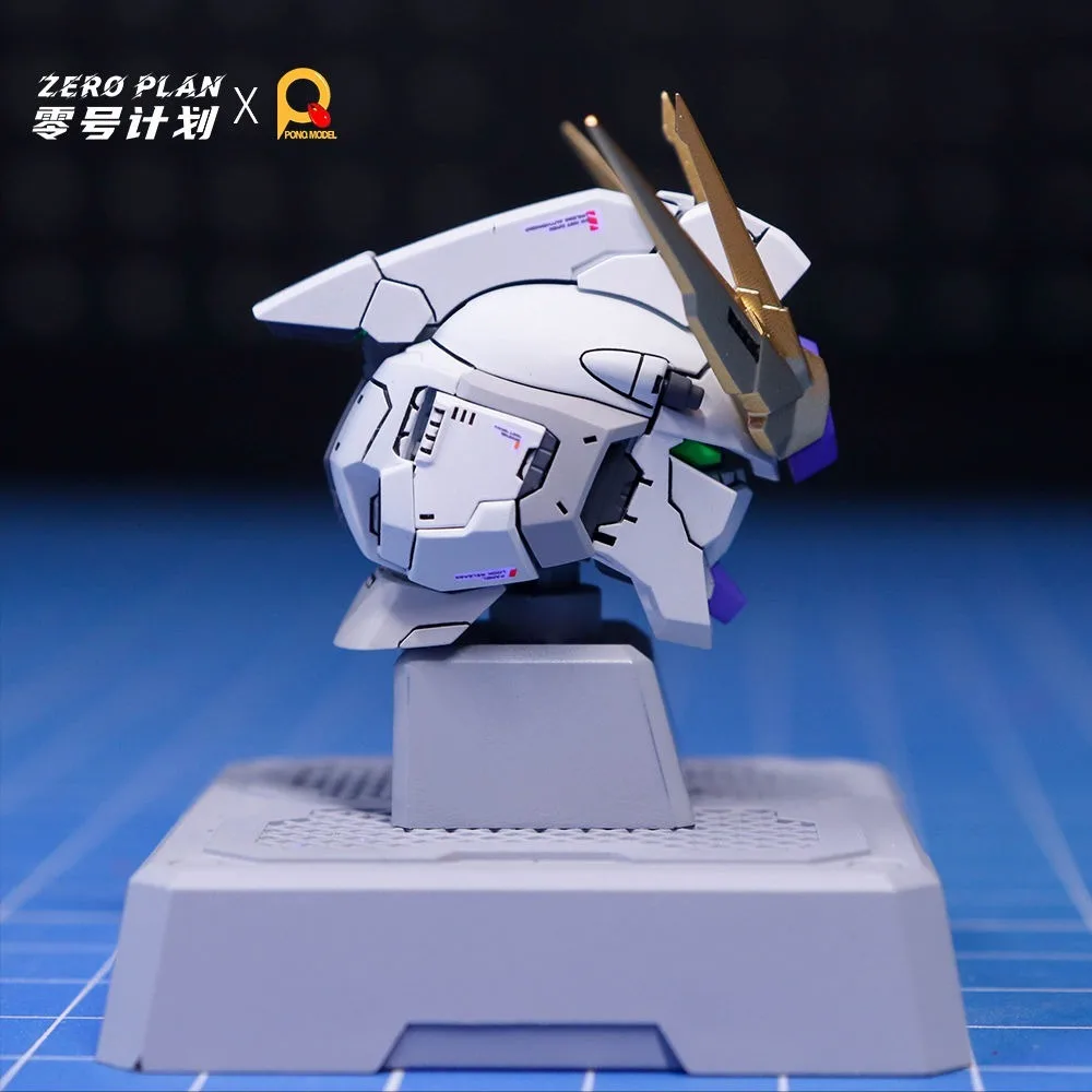 Zero Plan Anime MG 1/100 Suitable for Hi-V SkyDefender Pre Spray Replace Head Sculpture Modification Assembly Figures Gift