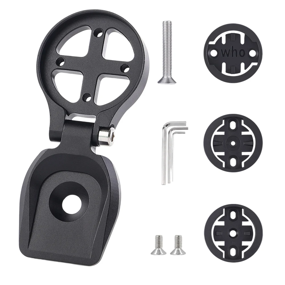 Bike Riding Bike Computer Holder Cycling Sports Top Steering Tube Aluminum Alloy Material Durability Functionality