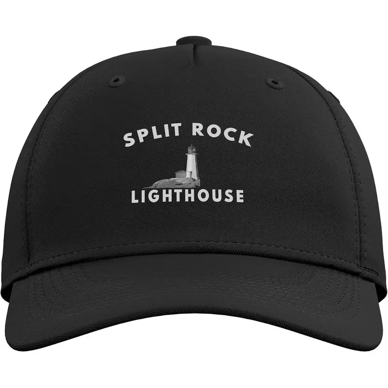Split Rock Lighthouse Adjustable Baseball Hat