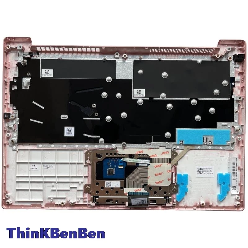 TW Traditional Sand Pink Keyboard Upper Case Palmrest Shell Cover For Lenovo Ideapad S340 14 14IWL 14API 14IIL 14IML 5CB0S18434