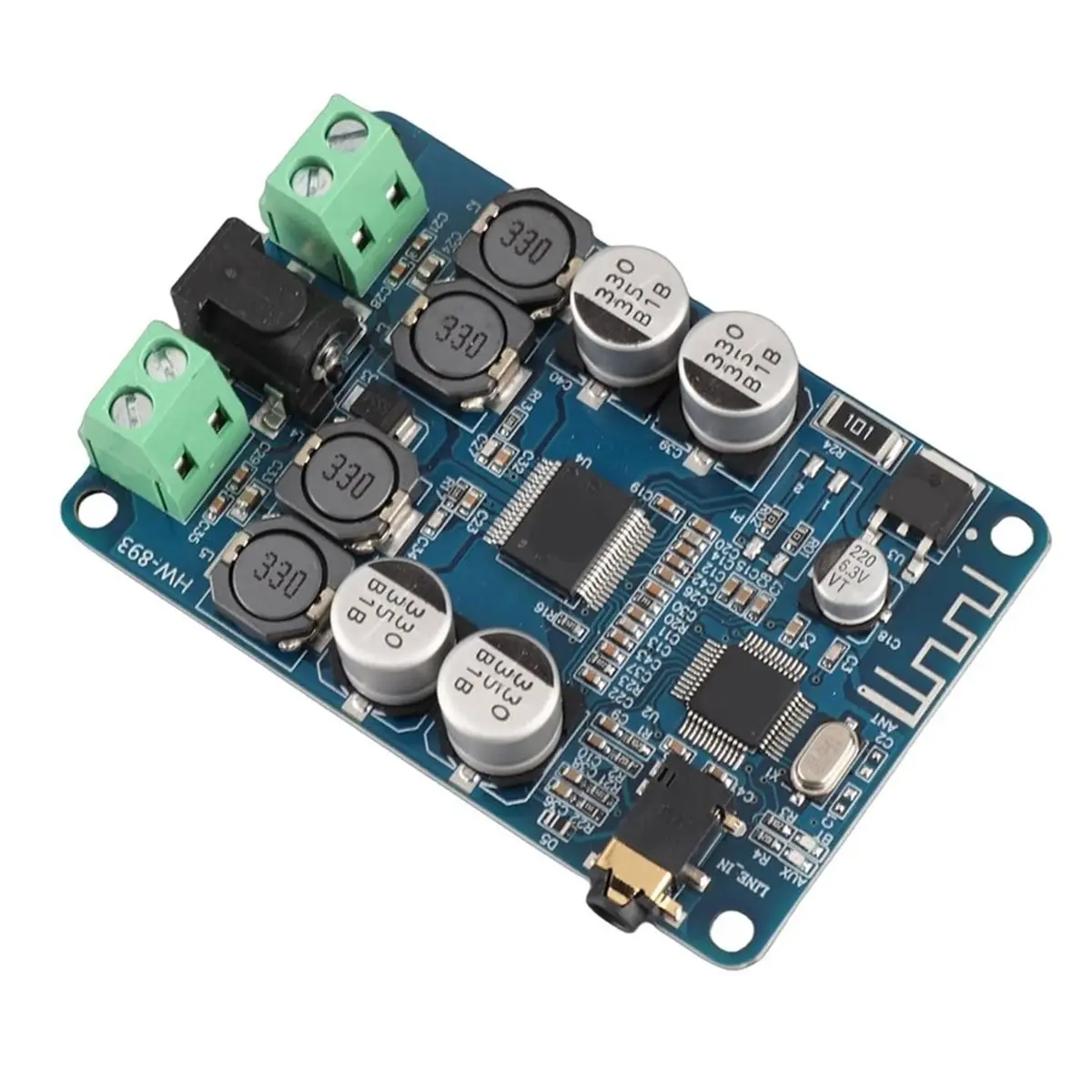 A85P TDA7492P Bluetooth V2.1 2x25W Audio Amplifier Board with AUX Interface for Various Speakers