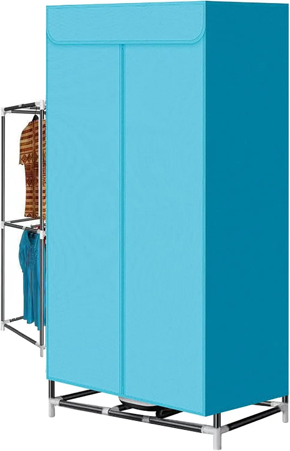 مجفف ملابس محمول 1000 واط، مجفف كهربائي صغير للشقة، RV، السفر (قابس الولايات المتحدة)