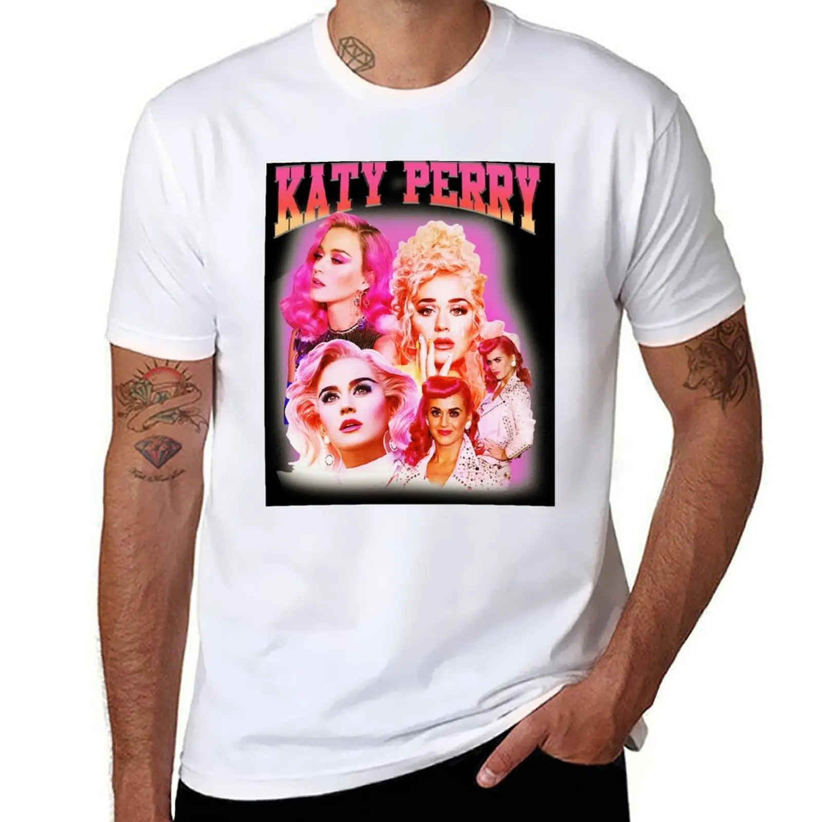

new-KatyPerry T-Shirt t shirts designer t shirt men 100% cotton luxury brand T-Shirt