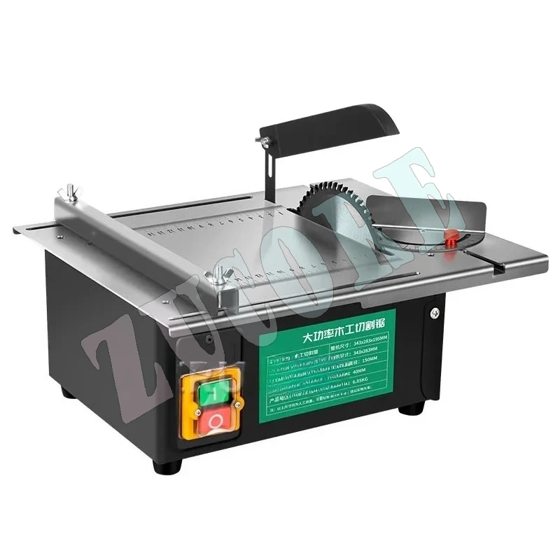 

6 Inch Woodworking Decoration Table Saw Household Mini Chainsaw 2500W Multifunction Wood Board Sliding Electric Cutting Machine