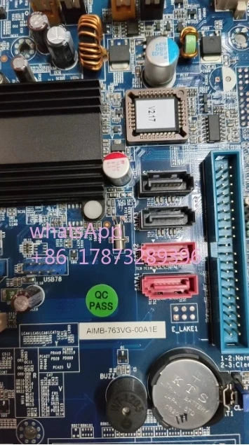 Used 95 new AIMB-763VG-00A1E disassembly industrial control main board single network port LGA775 pin ddr2 memory