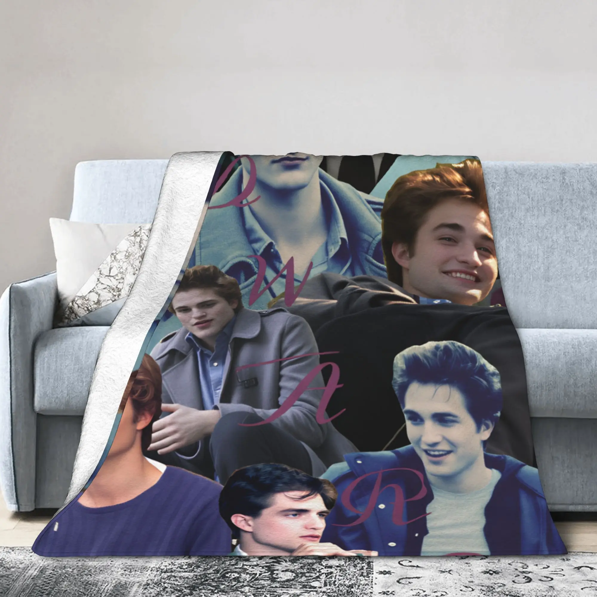 ديكور إدوارد الفانيلا بطانية الشتاء الشفق ساغا لينة دائم رمي بطانية لصبي فتاة الأريكة السرير المفرش أريكة غطاء سرير