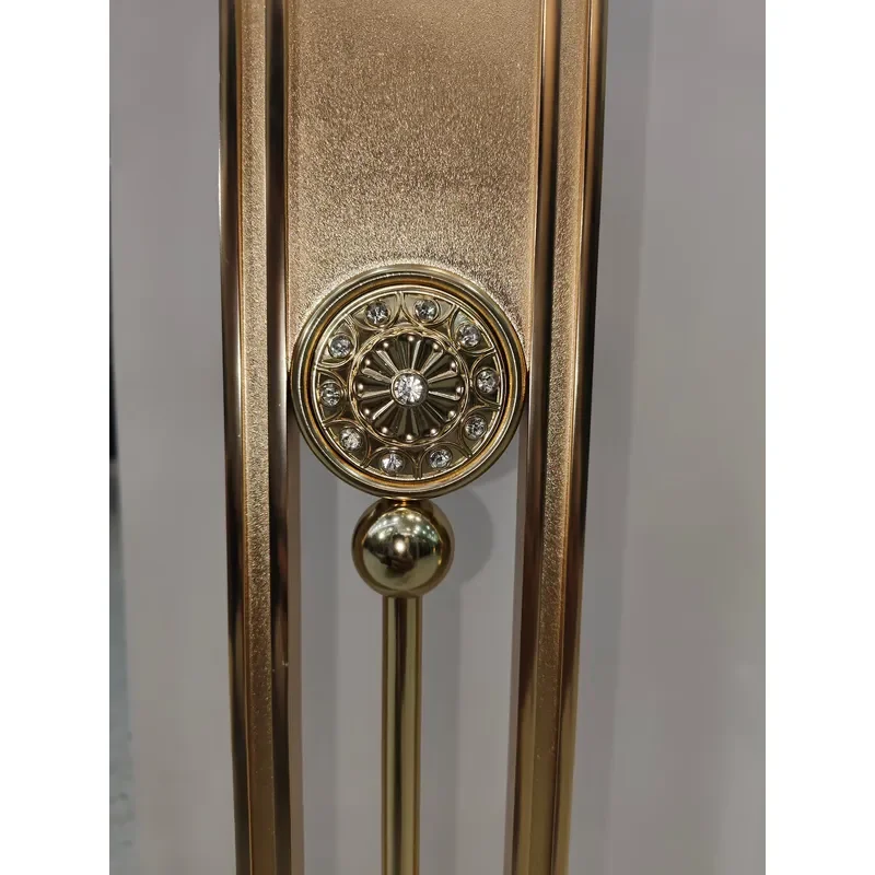 Aluminum Casting Stair Baluster Decorative Spindle Railing Post Grey Gold Finished Baluster Indoor Staircase Balcony Railing
