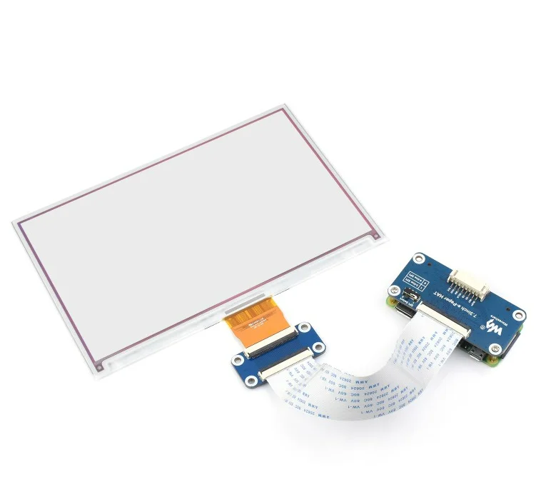 7.3inch ACeP 7-Color E-Paper E-Ink Display Module, 800×480 Pixels, SPI Communication