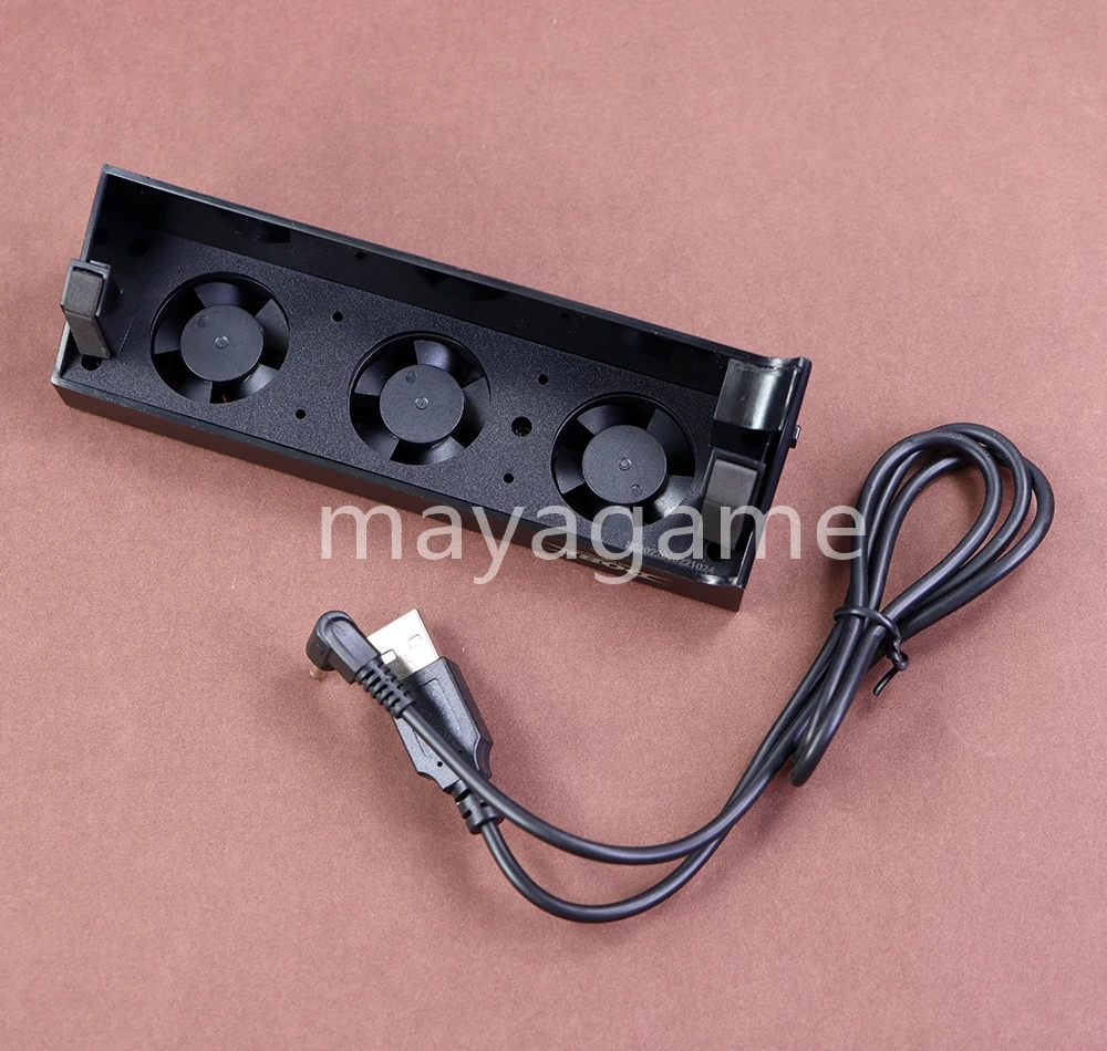 1 Juego de ventilador de refrigeración con Control de temperatura para consola de accesorios de juego Sony PlayStation 4 PS4 Slim