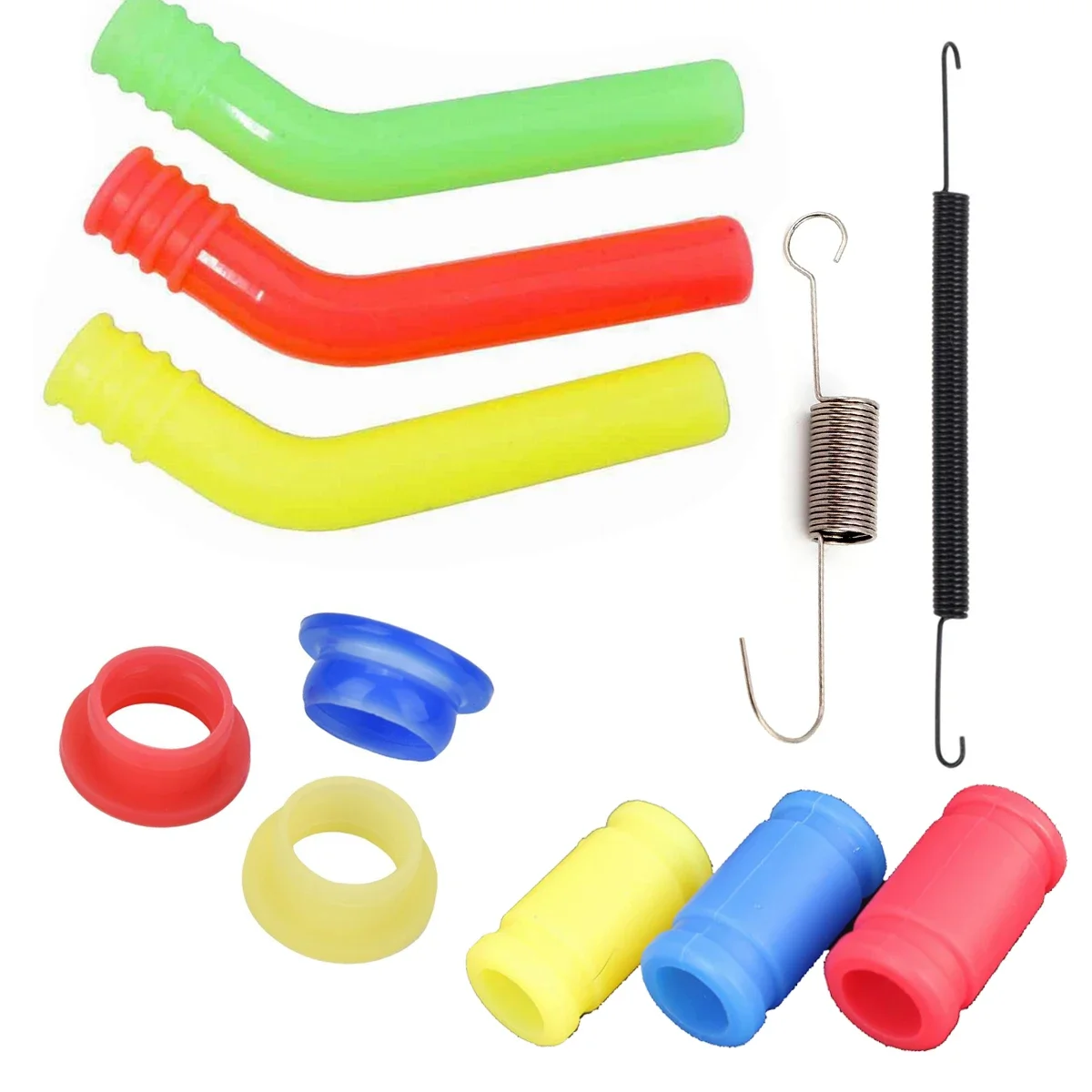 NEW Exhaust Pipe Silicone Joint Gasket Return Spring For RC Model Car 1/8 1/10 Nitro HSP HPI Traxxas Axial Kyosho