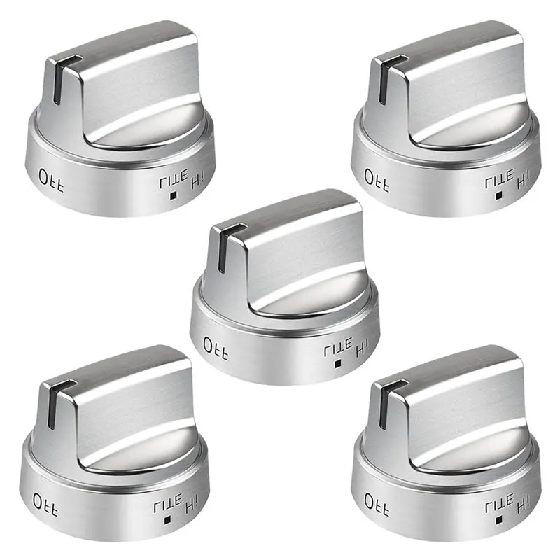 A66T-WB03X24818 Stainless Steel Knob Replacement Stainless Steel Knob Replacement For GE Gas Range
