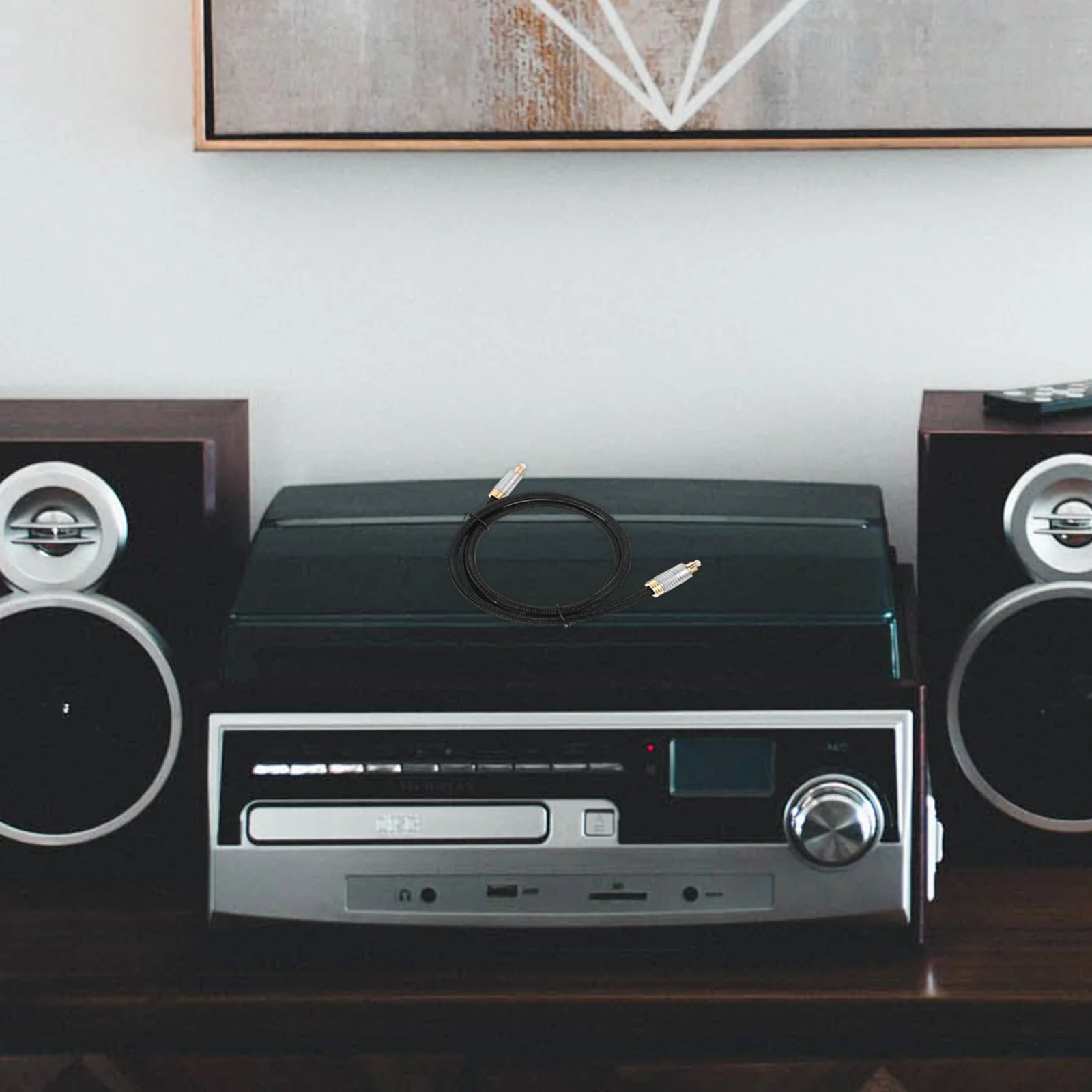 

Optical Cable Square Fiber Digital Cord Audio Cord For Hifi Clear Surround Sound Audio Video Cable