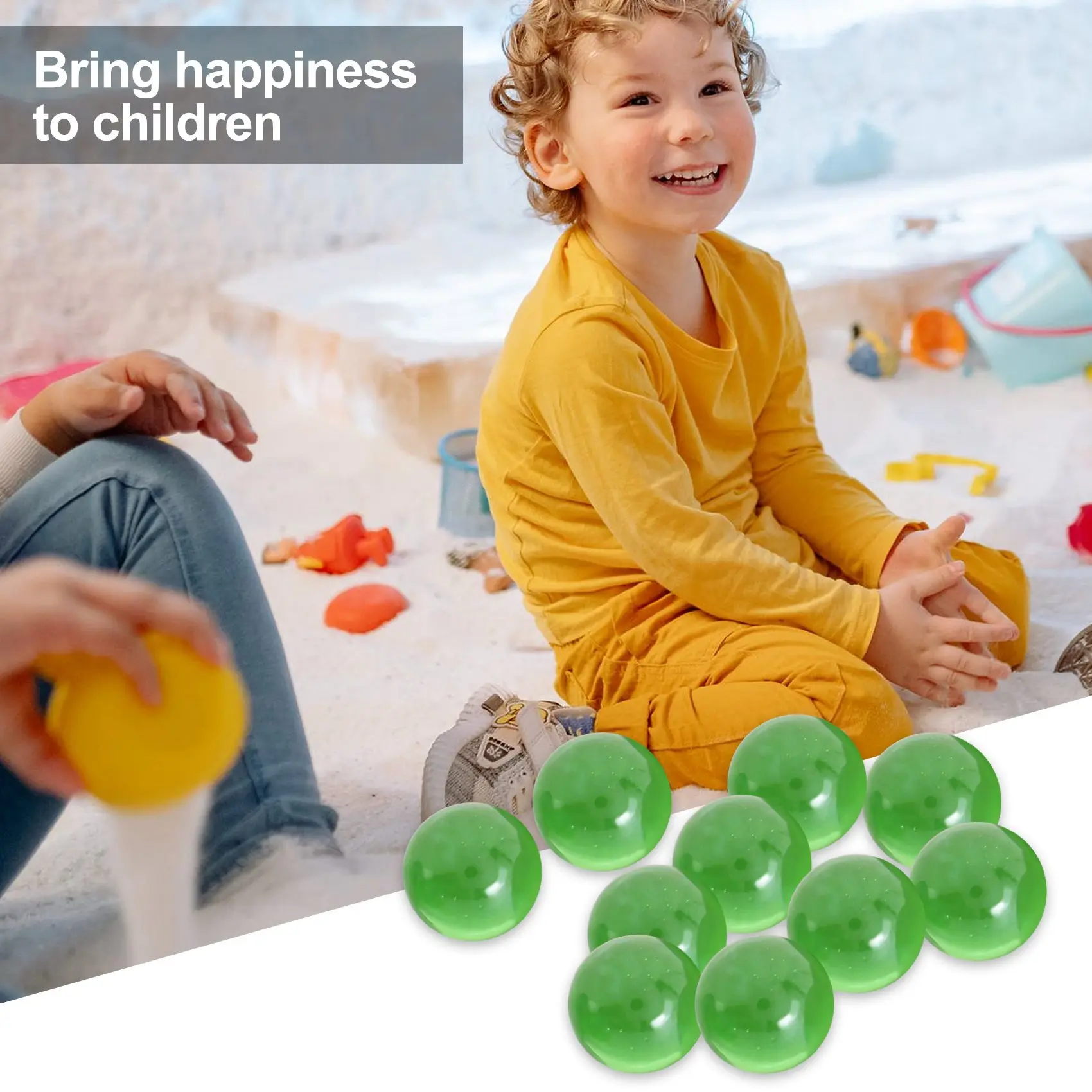 10 Pcs Marbles 16mm glass marbles Knicker glass balls decoration color nuggets toy green