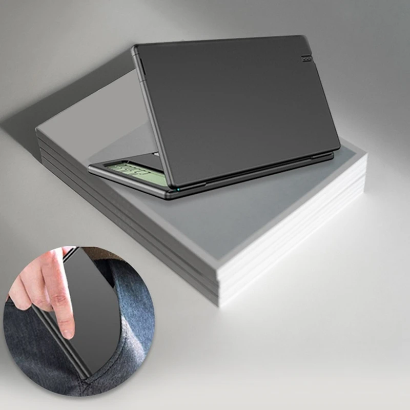 School Season Scientific Calculator Folding Tablet Business Office Portable Calculator LCD Tablet