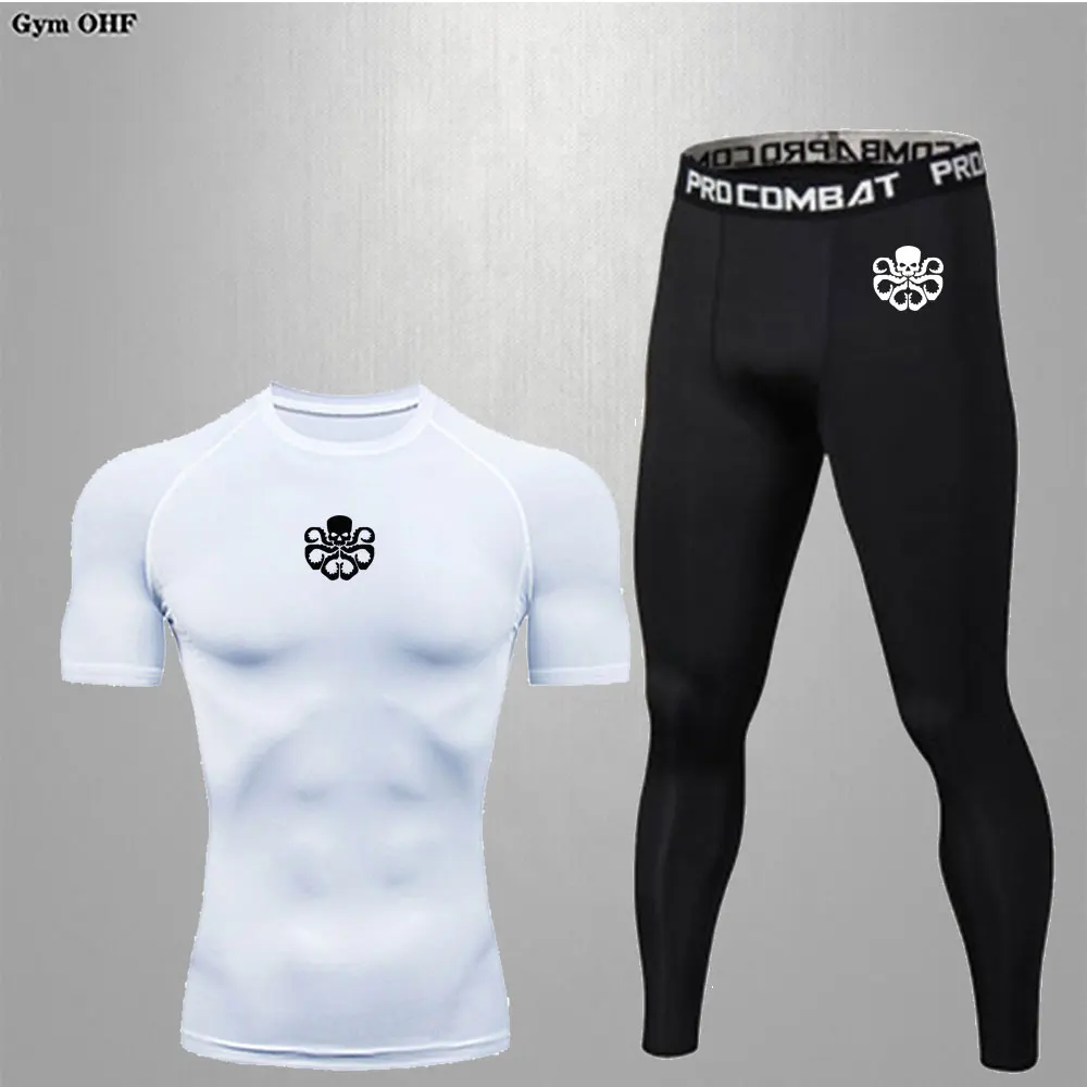 

Men's Running Fitness Slow Running Compression and Quick Drying Sports Clothes Men's Running Tights Cycling Fitness and Sports