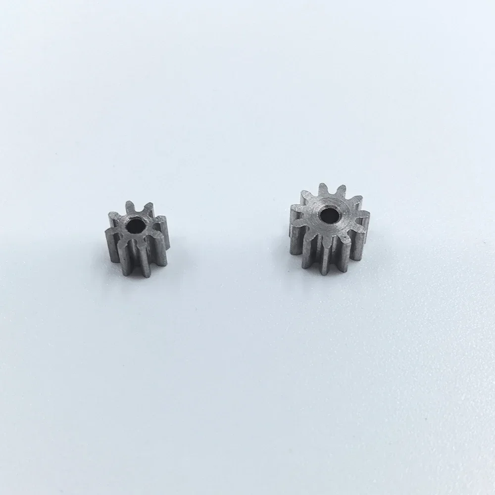 1pc 0.5 Modulus 8T/11T Teeth 1.48mm aperture High-Wear Resistance Steel Metal Gear Tight Fit 1.5mm shaft