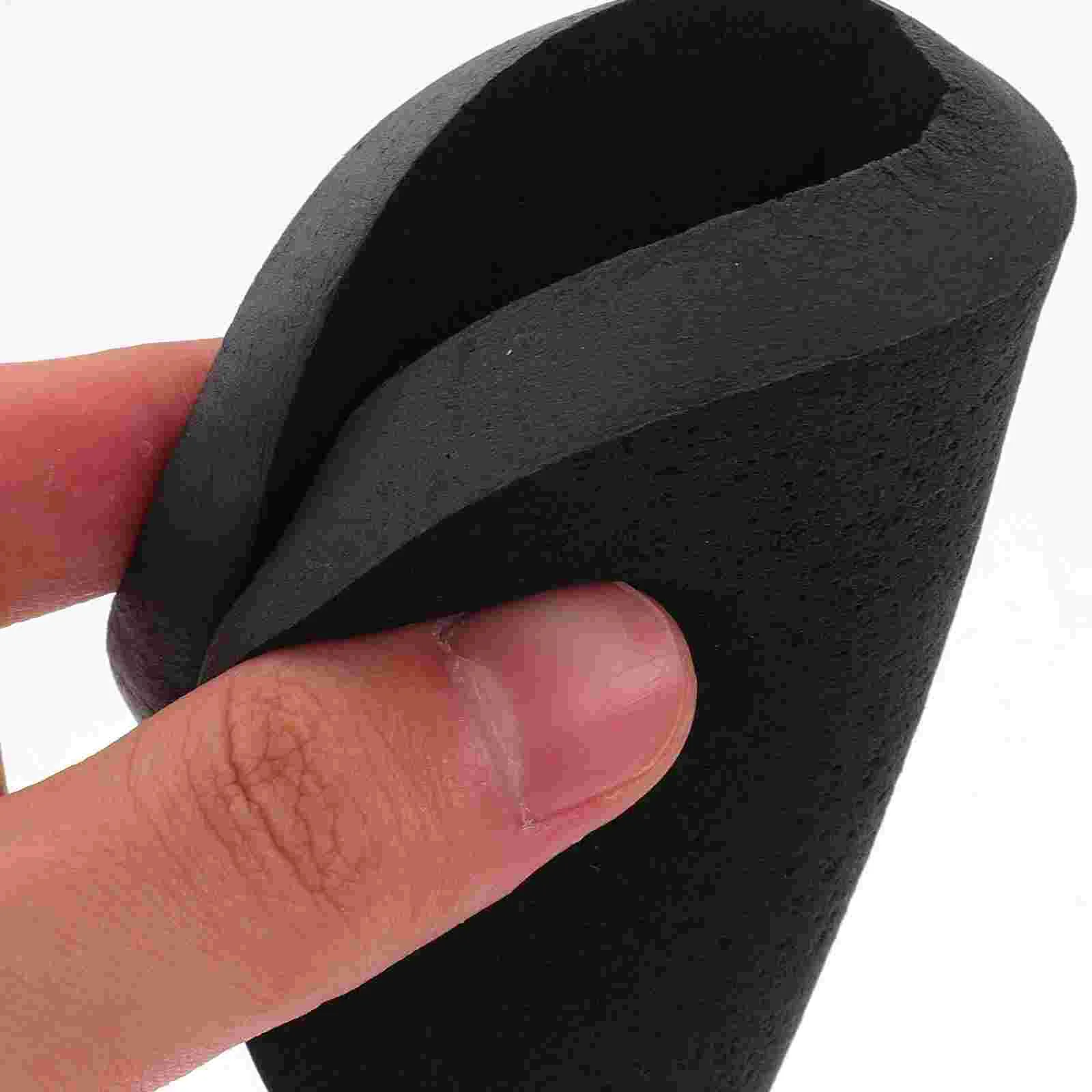 2pcs Black Facial Cleaning Sponge with Bamboo Charcoal for Skin Cleansing Exfoliating face cleaning sponge