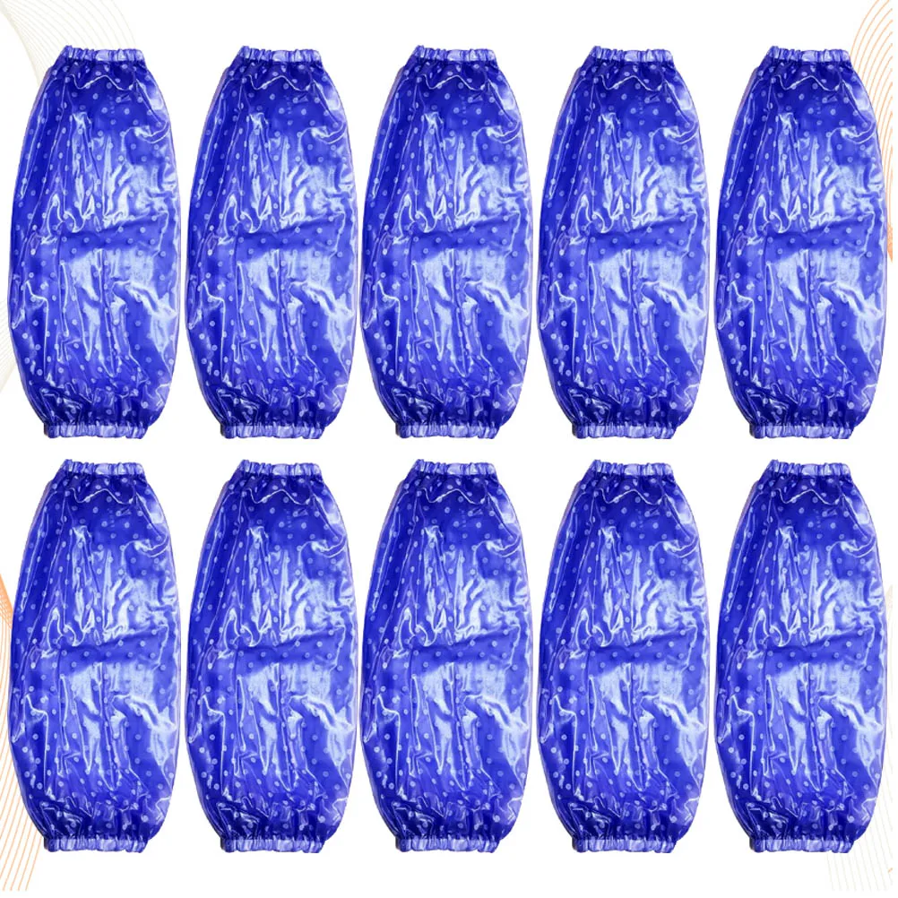 

5 Pairs Waterproof Sleeve Adult Protector Women Oversleeve Kitchen Dot Arm for Cooking Cleaning