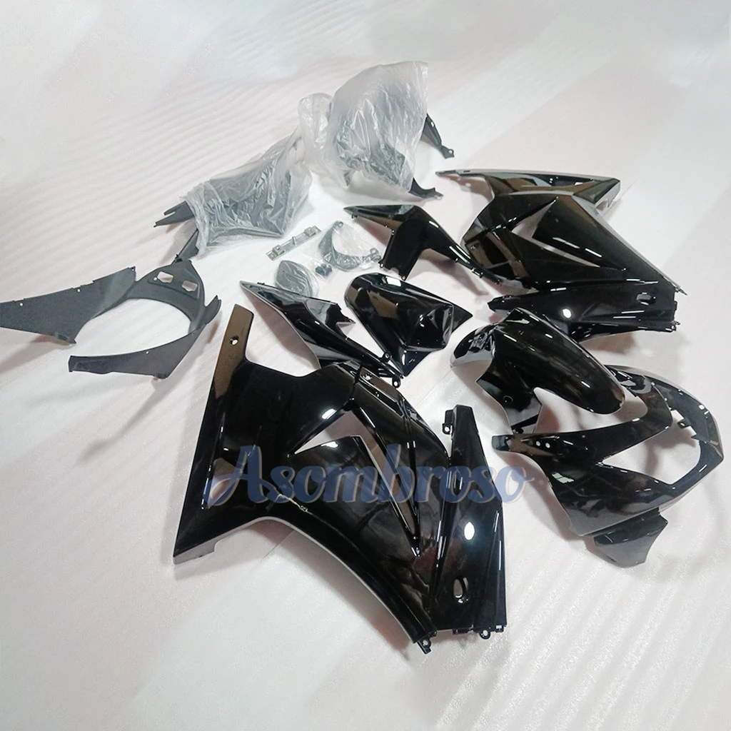 Gloss Black Fairing kit Fit for Kawasaki Ninja 250R EX250 08-14 ZX250 2008 2009 2010 2011 2012 2013 2014 ABS Injection Bodywork