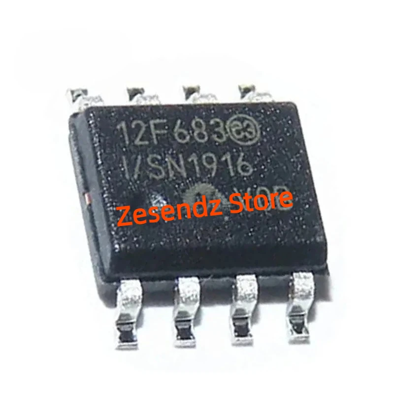 10Pcs/lot PIC12F683-I/SN PIC12F683 PIC12F683-I 12F683 12F683-I 12F683-I/SN IC MCU 8BIT 3.5KB FLASH SOP-8