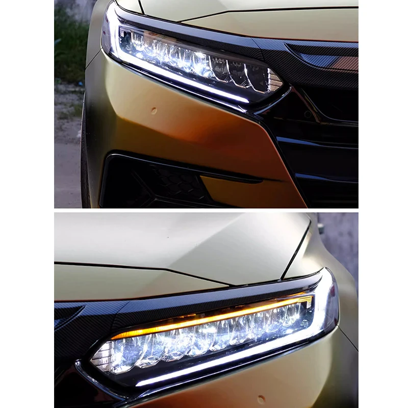 Car Front lamp LED Headlight assembly for HONDA ACCORD 2018-2021 LED DRL Daytime RunningLight Turn Signal Car accessories