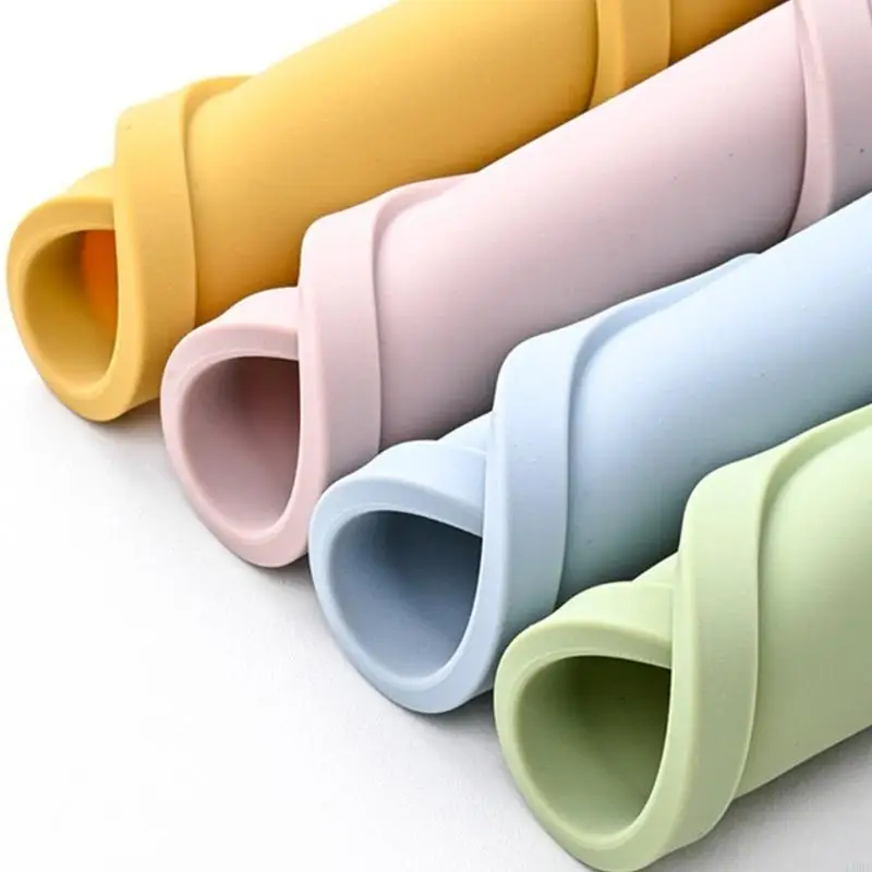 مفرش طعام للأطفال غير قابل للانزلاق من السيليكون سهل التنظيف، وسائد طعام من السيليكون، مفرش خفيف الوزن للرضع L8RB #4