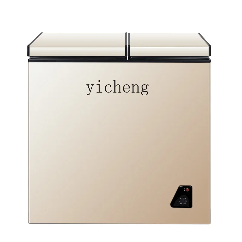 

ZK Horizontal Double Door Small Freezer Household Refrigeration Freezer Dual-use Commercial Freezer Dual Temperature Cabinet