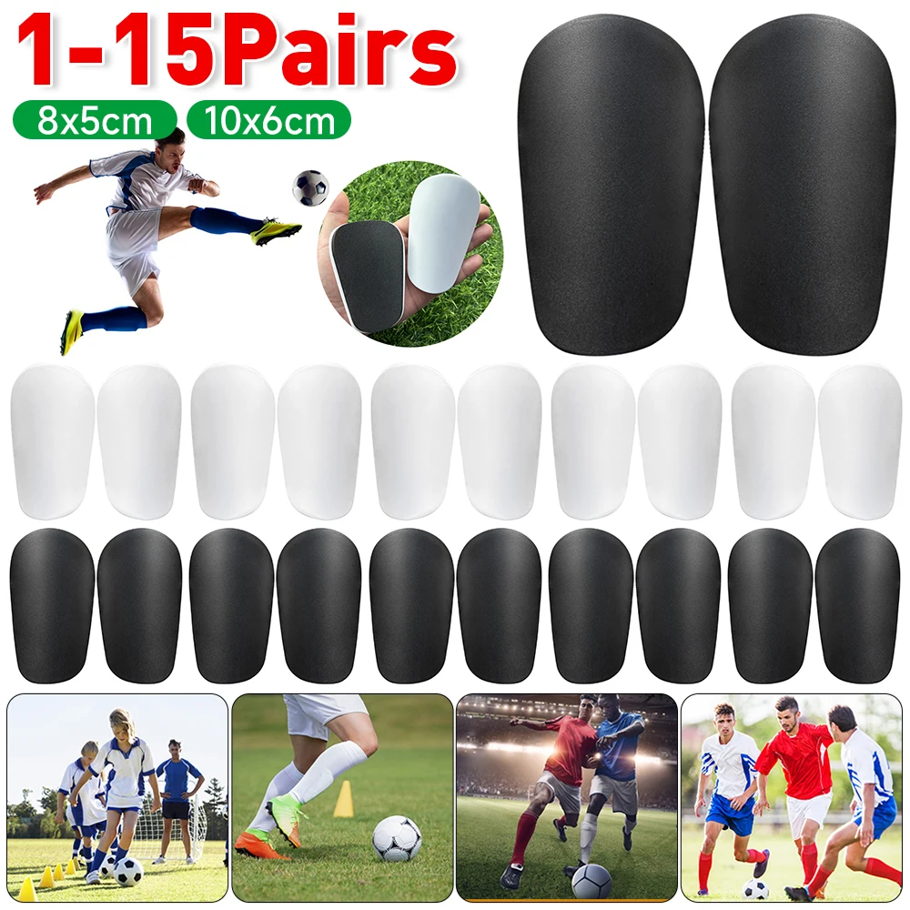 Soccer Shin Guards Mini Football Shields Wear-resistant Child Soccer Shin Protector Shock Absorbing Leg Protector for Kids Adult