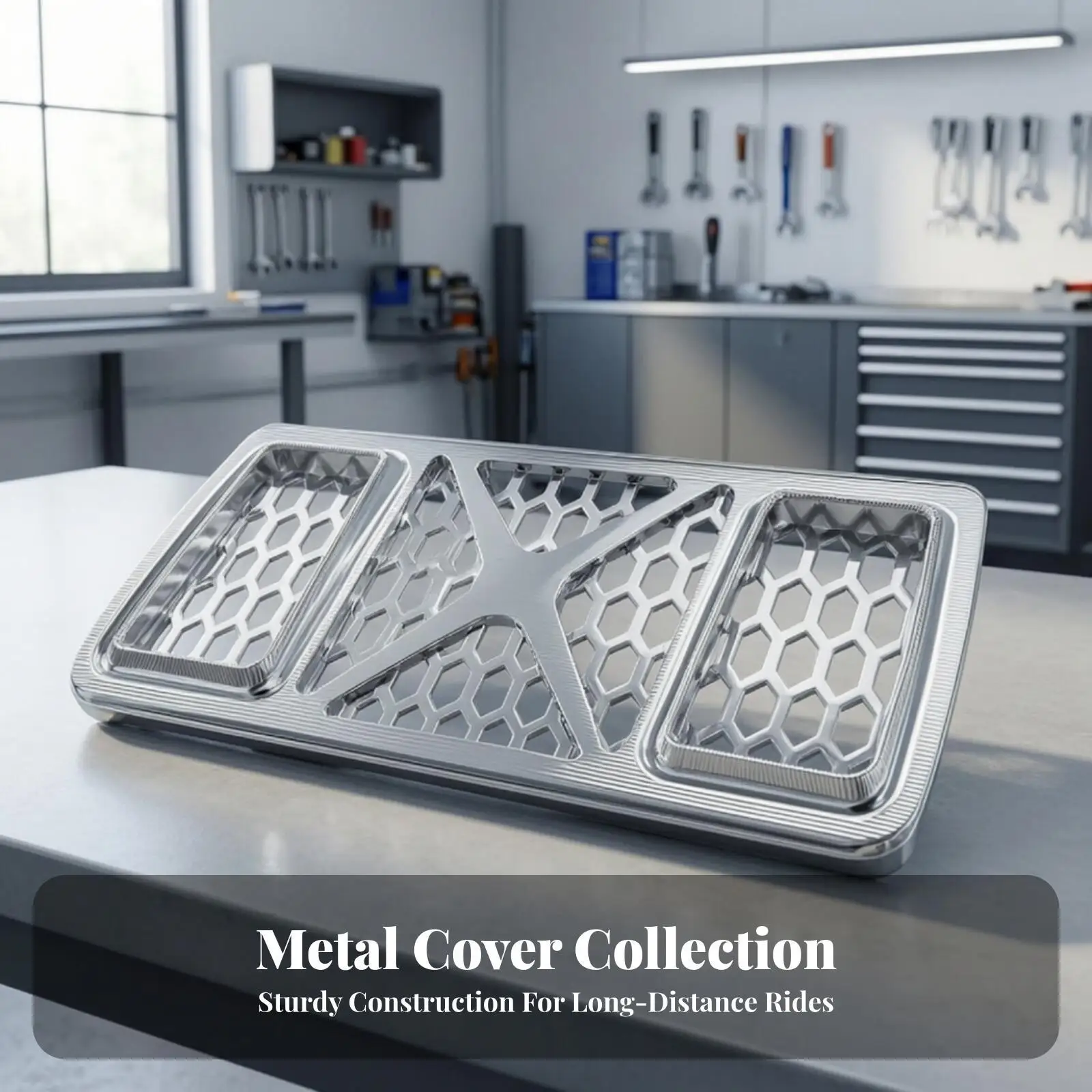 Metal Motorcycle Heat Exchanger Cover Decorative Oil Cooler Guard for Long Distance Cruiser 2023 2025 Custom Styling Shell
