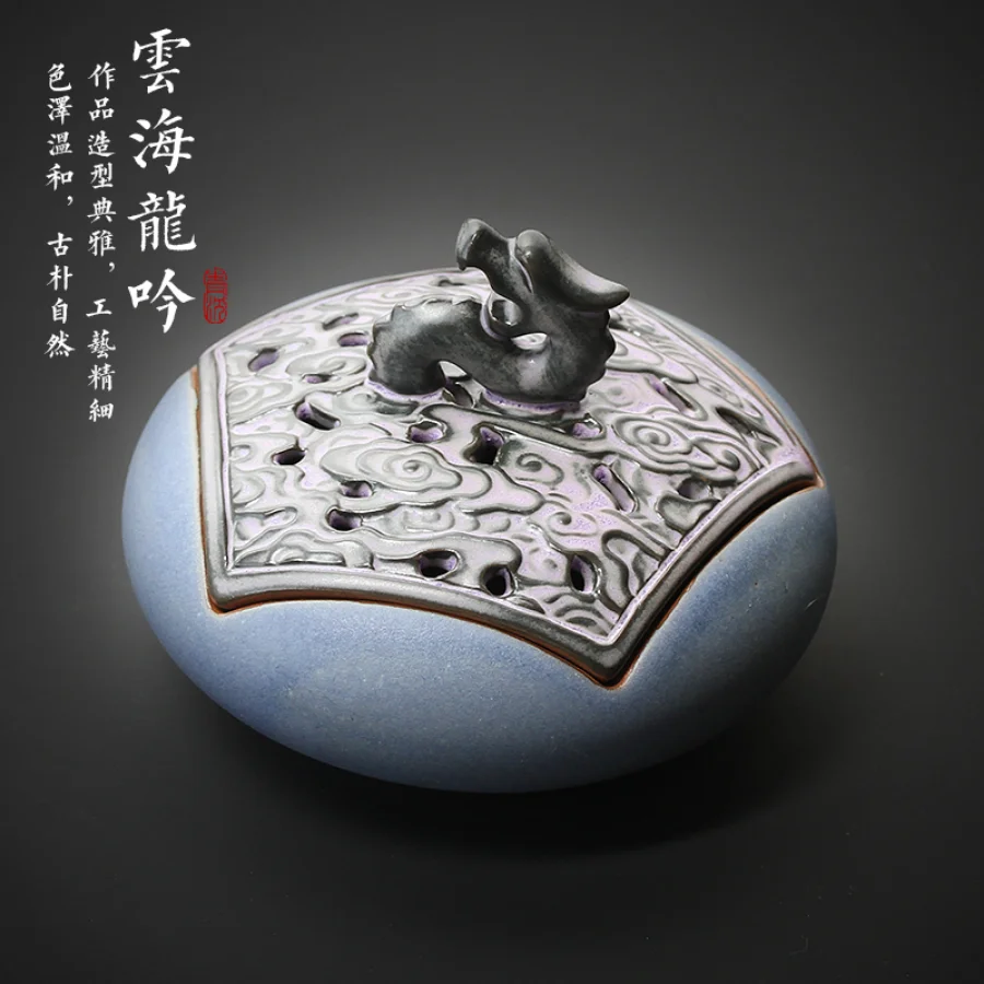 Decoration Incense Burner Ornament Vintage Buddhist Oriental Incense Burner Retro Gift Tibetan Minimalistic Porta Inciensos Zen