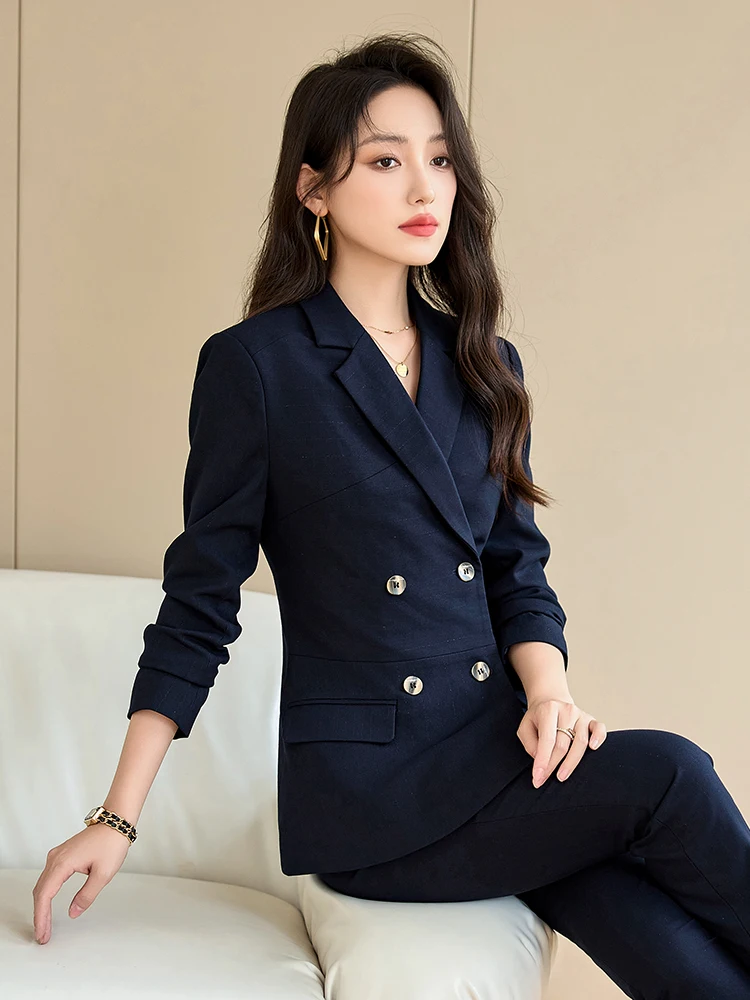 Bla Suit Jaet – costume formel professionnel pour femmes, haut de gamme, Aosphère, réception d'hôtel, ensemble Ele Sle, nouvelle collection automne 2024