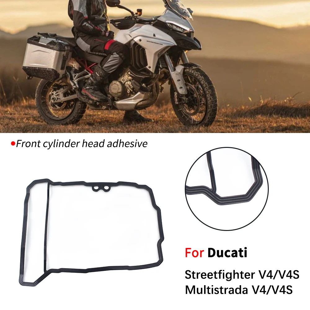 

Motorcycle Front Rear Cylinder Head Cover Gasket For Ducati Streetfighter V4 V4S For Ducati Multistrada V4 V4S