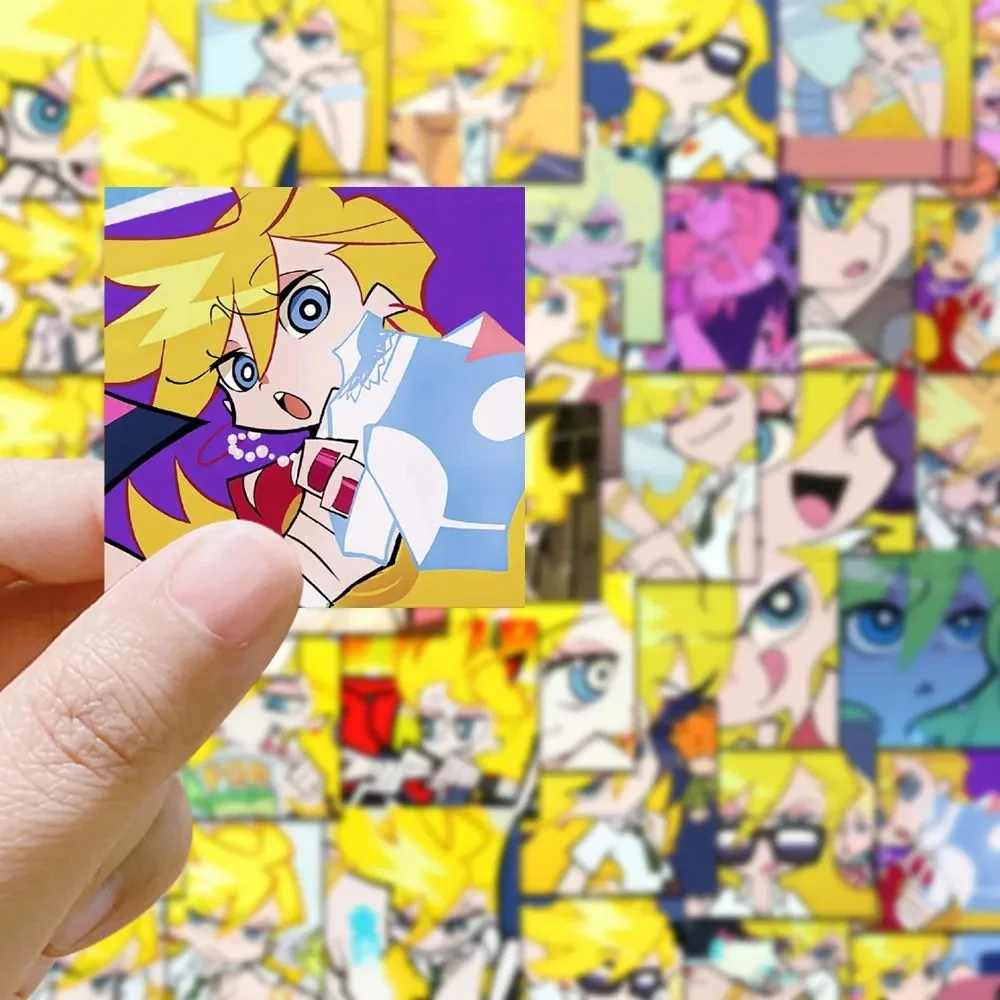 Panty Stocking with Garterbelt Anime Sticker Kawaii Laptop IPad Phone Case Decor Stickers School Supplies Student Stationery