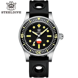 Steeldive SD1952T New Design Ceramic Bezel NH35 Automatic Dive Watch Men Mechanical Wristwatch