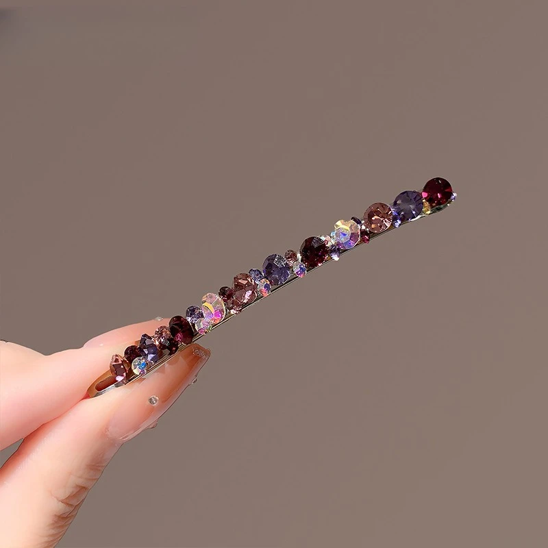 

Роскошные заколки для волос с кристаллами для женщин: гламурные, элегантные, стильные, привлекающие внимание аксессуары. Новинка! Идеально для повседневного образа.