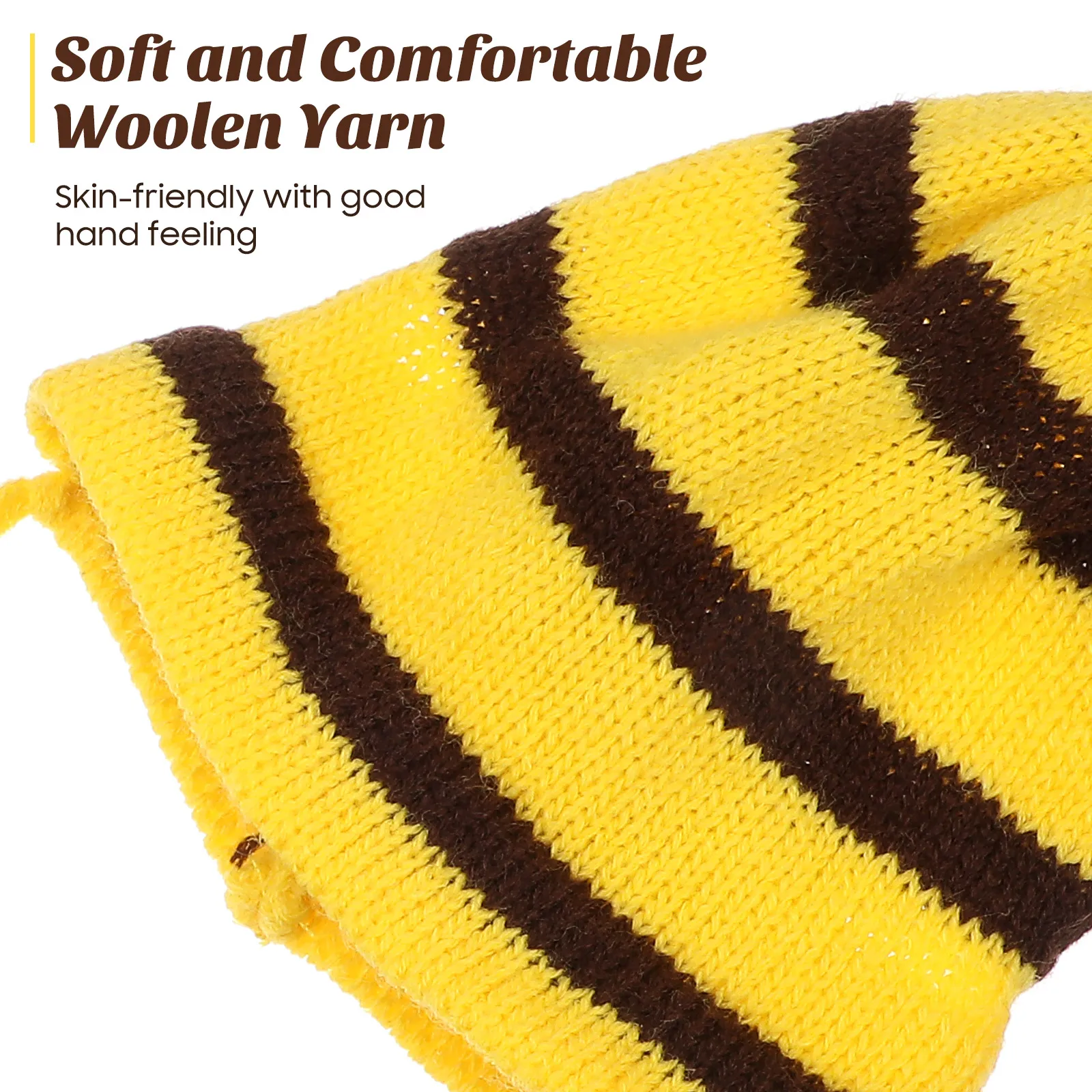

Sweatshirt Dog Warm Scarf Hat Set Scarves Accessories Small Costumes Pet Apparel